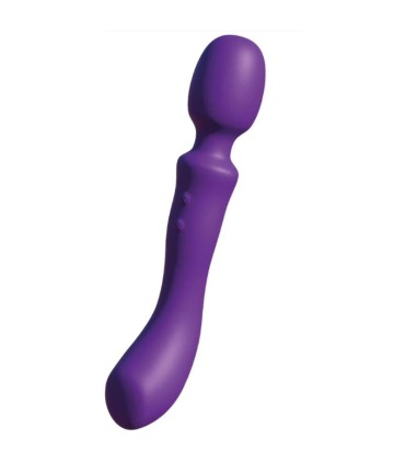 SHEEO DOUBLE ENDED VIBRATING MASSAGER WAND PURPLE