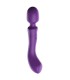 SHEEO DOUBLE ENDED VIBRATING MASSAGER WAND PURPLE