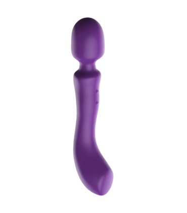 SHEEO DOUBLE ENDED VIBRATING MASSAGER WAND PURPLE
