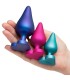 ROMP LUSTER ANAL TRAINING KIT S M L WITH HEART SHAPED BASE