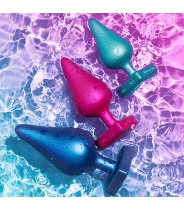 ROMP LUSTER ANAL TRAINING KIT S M L WITH HEART SHAPED BASE