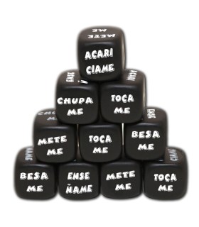 DIABLO PICANTE DADO DE ACCION NEGRO