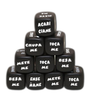 DIABLO PICANTE DADO DE ACCION NEGRO