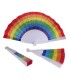 PRIDE ABANICO TELA BANDERA LGBT