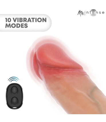 MR INTENSE ARNOLD L ULTRA REALISTIC VIBRATING PENIS SLEEVE REMOTE CONTROL 16 CM O 45 CM