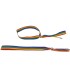 PRIDE PULSERA BOLITA PLATEADA BANDERA LGBT