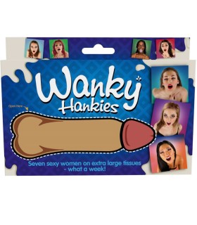 SPENCER FLEETWOOD WANKY HANKIES 7 PANUELOS EXTRA GRANDES MUJERES