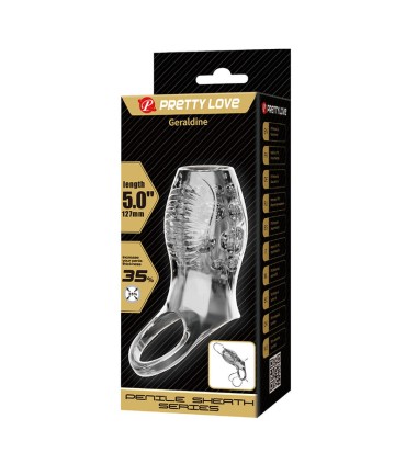 PRETTY LOVE GERALDINE THICKENING TEXTURED TRANSPARENT FUNDA