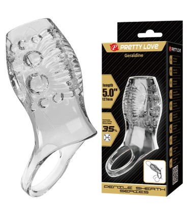 PRETTY LOVE GERALDINE THICKENING TEXTURED TRANSPARENT FUNDA