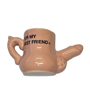 DIABLO PICANTE IMAN TAZA CERAMICA CON PENE EN RELIEVE FOR MY BEST FRIEND