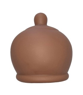 DIABLO PICANTE JUGUETE ANTIESTRES CON FORMA DE PECHO COLOR MULATO