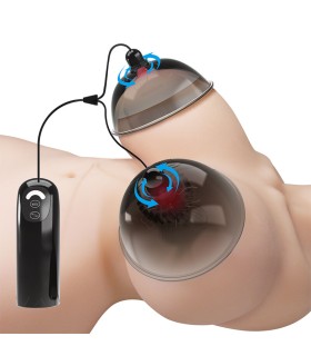 PRETTY LOVE ROTATING NIPPLE SUCTION STIMULATOR BLACK