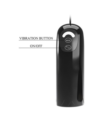 PRETTY LOVE ROTATING NIPPLE SUCTION STIMULATOR BLACK