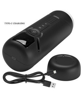 PRETTY LOVE AETOLA MULTIFUNCTION AUTOMATIC MASTURBATOR BLACK