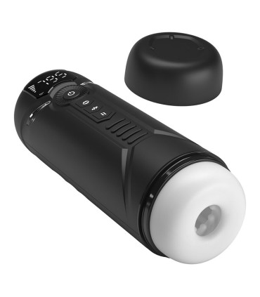 PRETTY LOVE AETOLA MULTIFUNCTION AUTOMATIC MASTURBATOR BLACK