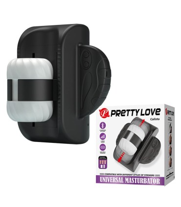 PRETTY LOVE CALISTA UNIVERSAL AUTOMATIC MASTURBATOR BLACK