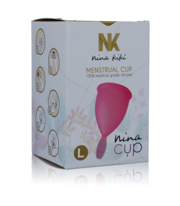 NINA KIKI COPA MENSTRUAL ROSA TALLA L
