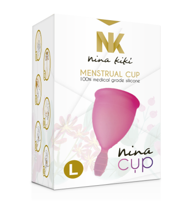 NINA KIKI COPA MENSTRUAL ROSA TALLA L