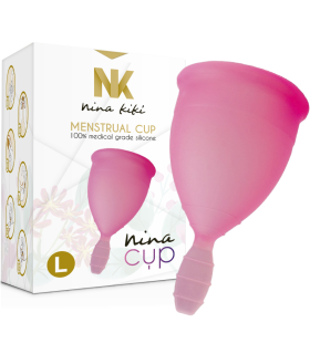 NINA KIKI COPA MENSTRUAL ROSA TALLA L