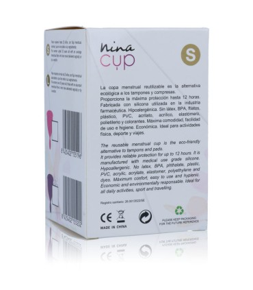 NINA KIKI COPA MENSTRUAL ROSA TALLA S