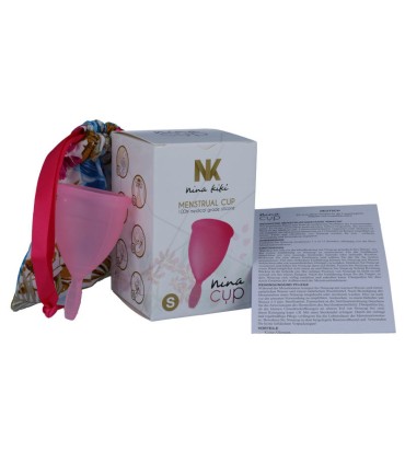 NINA KIKI COPA MENSTRUAL ROSA TALLA S