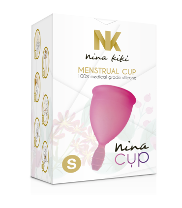 NINA KIKI COPA MENSTRUAL ROSA TALLA S