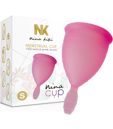 NINA KIKI COPA MENSTRUAL ROSA TALLA S