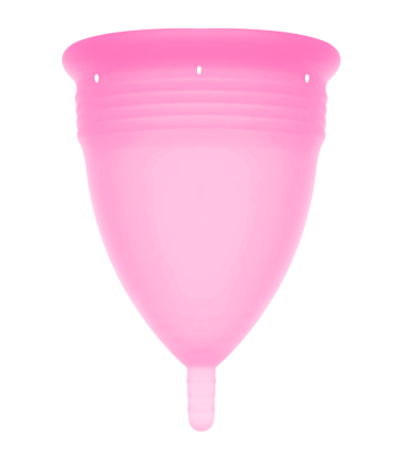 STERCUP COPA MENSTRUAL FDA SILICONA ROSA TALLA L