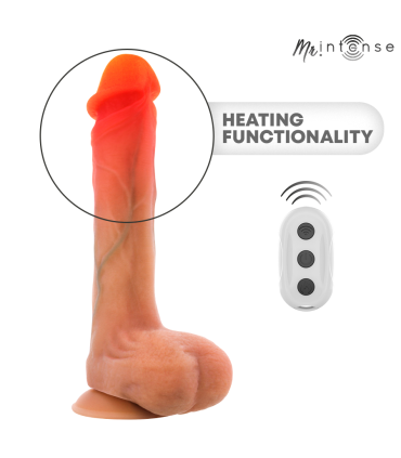MR INTENSE BRADLEY VIBRATOR DILDO WITH HEAT EFFECT AND REMOTE CONTROL 21 CM O 42 CM