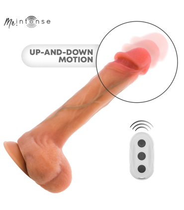 MR INTENSE BRADLEY VIBRATOR DILDO WITH HEAT EFFECT AND REMOTE CONTROL 21 CM O 42 CM