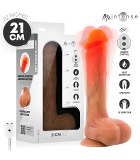 MR INTENSE BRADLEY VIBRATOR DILDO WITH HEAT EFFECT AND REMOTE CONTROL 21 CM O 42 CM