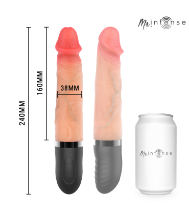 MR INTENSE JEAN UPDOWN VIBRATOR WITH HEAT EFFECT 24 CM O 38 CM