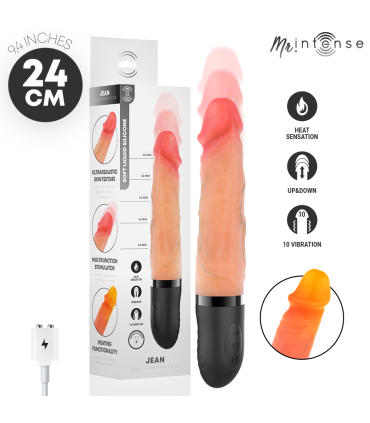 MR INTENSE JEAN UPDOWN VIBRATOR WITH HEAT EFFECT 24 CM O 38 CM