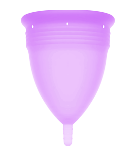 STERCUP COPA MENSTRUAL FDA SILICONA LILA TALLA L