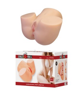 CRAZY BULL LIORA XXL DOUBLE VAGINAL AND ANAL VIBRATING MASTURBATOR
