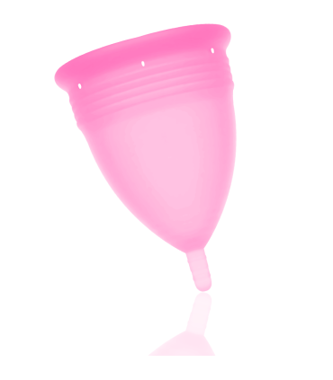 STERCUP COPA MENSTRUAL FDA SILICONA ROSA TALLA S