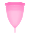 STERCUP - COPA MENSTRUAL FDA SILICONA ROSA - TALLA S