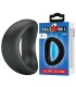 CRAZY BULL VALEN ERGONOMIC SILICONE COCK RING BLACK