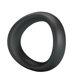 CRAZY BULL VALEN ERGONOMIC SILICONE COCK RING BLACK