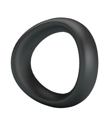 CRAZY BULL VALEN ERGONOMIC SILICONE COCK RING BLACK