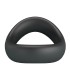 CRAZY BULL VALEN ERGONOMIC SILICONE COCK RING BLACK