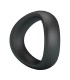 CRAZY BULL VALEN ERGONOMIC SILICONE COCK RING BLACK
