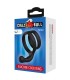 CRAZY BULL YANCY DOUBLE COCK AND BALL RING BLACK