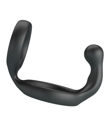 CRAZY BULL FLORIAN DOUBLE COCK AND BALL RING BLACK