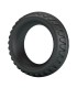 CRAZY BULL MERRITT TEXTURED SILICONE COCK RING BLACK