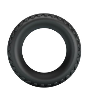 CRAZY BULL MERRITT TEXTURED SILICONE COCK RING BLACK