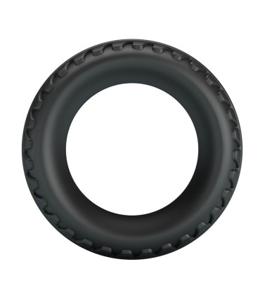 CRAZY BULL MERRITT TEXTURED SILICONE COCK RING BLACK