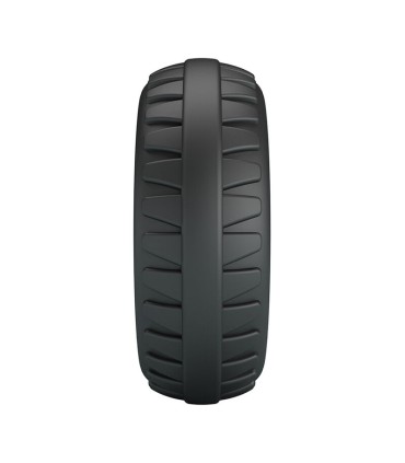 CRAZY BULL MERRITT TEXTURED SILICONE COCK RING BLACK
