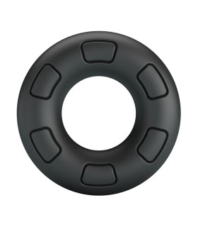 CRAZY BULL BERTRAM SUPER SOFT SILICONE COCK RING BLACK
