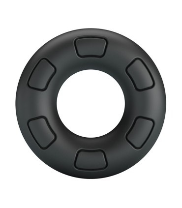 CRAZY BULL BERTRAM SUPER SOFT SILICONE COCK RING BLACK